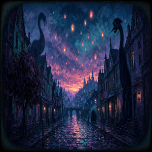 Original illustrative art for Passing Strange