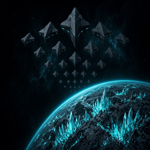 Original illustrative art for Xterium